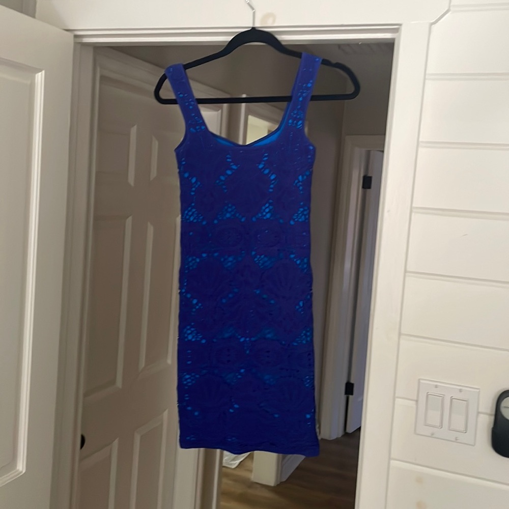 Free People Blue Bodycon dress